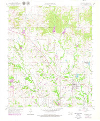 Stonewall 1957 topographic map thumbnail