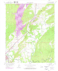 Stringtown 1956 topographic map thumbnail