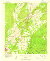 Stringtown 1956 topographic map thumbnail