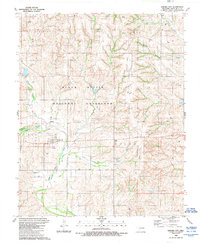 Strong City 1989 topographic map thumbnail