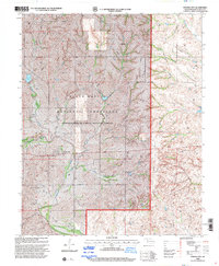Strong City 1998 topographic map thumbnail