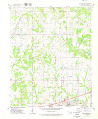 Stroud North 1975 topographic map thumbnail