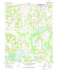 Stroud South 1974 topographic map thumbnail