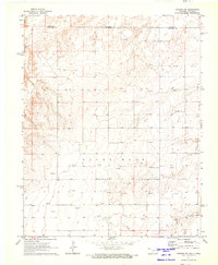 Sturgis NW 1971 topographic map thumbnail