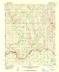 Sweetwater 1960 topographic map thumbnail