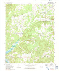 Tailholt 1972 topographic map preview
