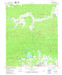 Talihina 1979 topographic map thumbnail