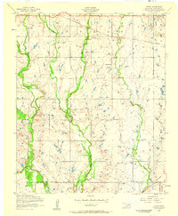 Taupa 1956 topographic map thumbnail