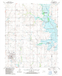 Temple 1987 topographic map thumbnail