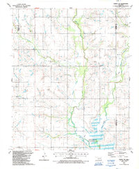 Temple NW 1987 topographic map thumbnail