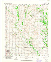 Temple 1962 topographic map preview