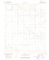 Texhoma NW 1973 topographic map thumbnail