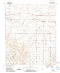 Texola 1989 topographic map thumbnail