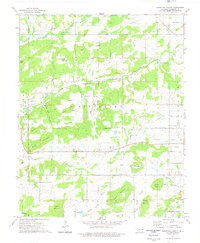 Thompson Corner 1974 topographic map thumbnail