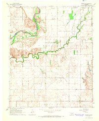 Tipton SE 1964 topographic map thumbnail