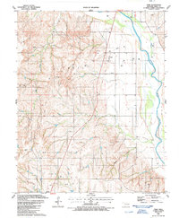 Trail 1987 topographic map preview