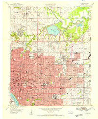Tulsa 1954 topographic map preview
