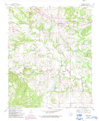 Tupelo 1966 topographic map thumbnail