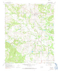 Tupelo 1966 topographic map thumbnail