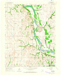 Uncas 1963 topographic map thumbnail