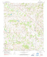 Vanoss 1967 topographic map thumbnail