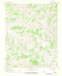 Vanoss 1967 topographic map thumbnail