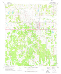 Velma 1974 topographic map thumbnail
