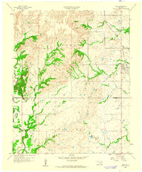 Vera 1959 topographic map preview