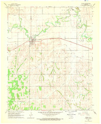 Verden 1968 topographic map preview