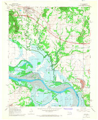 Vian 1967 topographic map thumbnail