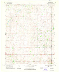 Vici NW 1969 topographic map thumbnail
