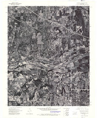 Wagoner SW 1972 topographic map thumbnail