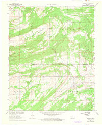 Wardville 1967 topographic map thumbnail