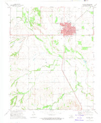 Watonga 1972 topographic map thumbnail