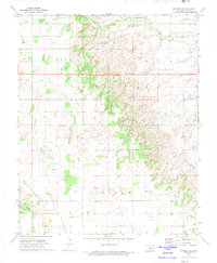 Watonga SE 1972 topographic map thumbnail