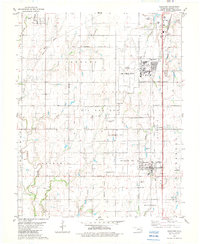 Waukomis 1982 topographic map thumbnail