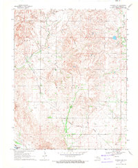 Waynoka NW 1969 topographic map thumbnail