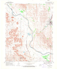 Waynoka West 1969 topographic map thumbnail