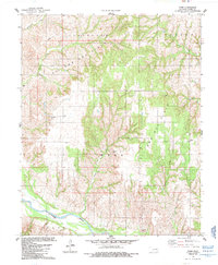 Webb 1985 topographic map preview