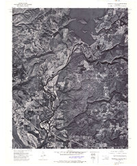 Webbers Falls SE 1972 topographic map thumbnail