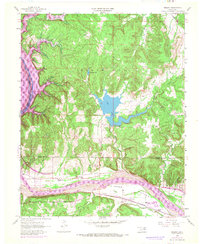Wekiwa 1958 topographic map thumbnail