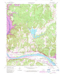 Wekiwa 1958 topographic map thumbnail