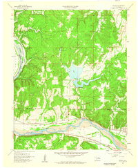 Wekiwa 1958 topographic map thumbnail