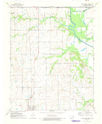 Welch North 1971 topographic map thumbnail