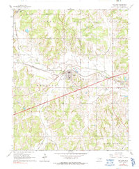 Wellston 1966 topographic map thumbnail
