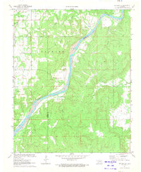 Wetumka SE 1971 topographic map thumbnail