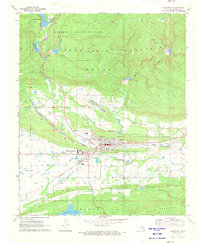 Wilburton 1971 topographic map thumbnail