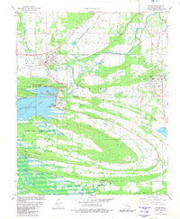 Wister 1981 topographic map thumbnail