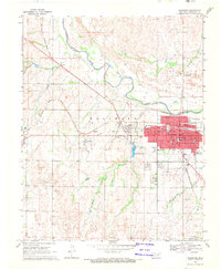 Woodward 1969 topographic map thumbnail
