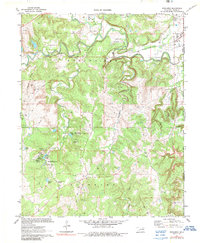 Woolaroc 1971 topographic map preview